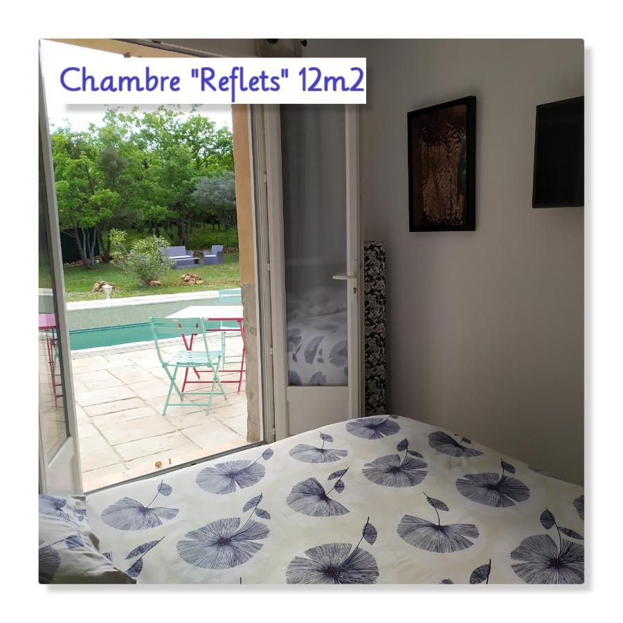 Lou Pebre D'Ai Bed and Breakfast Régusse Εξωτερικό φωτογραφία